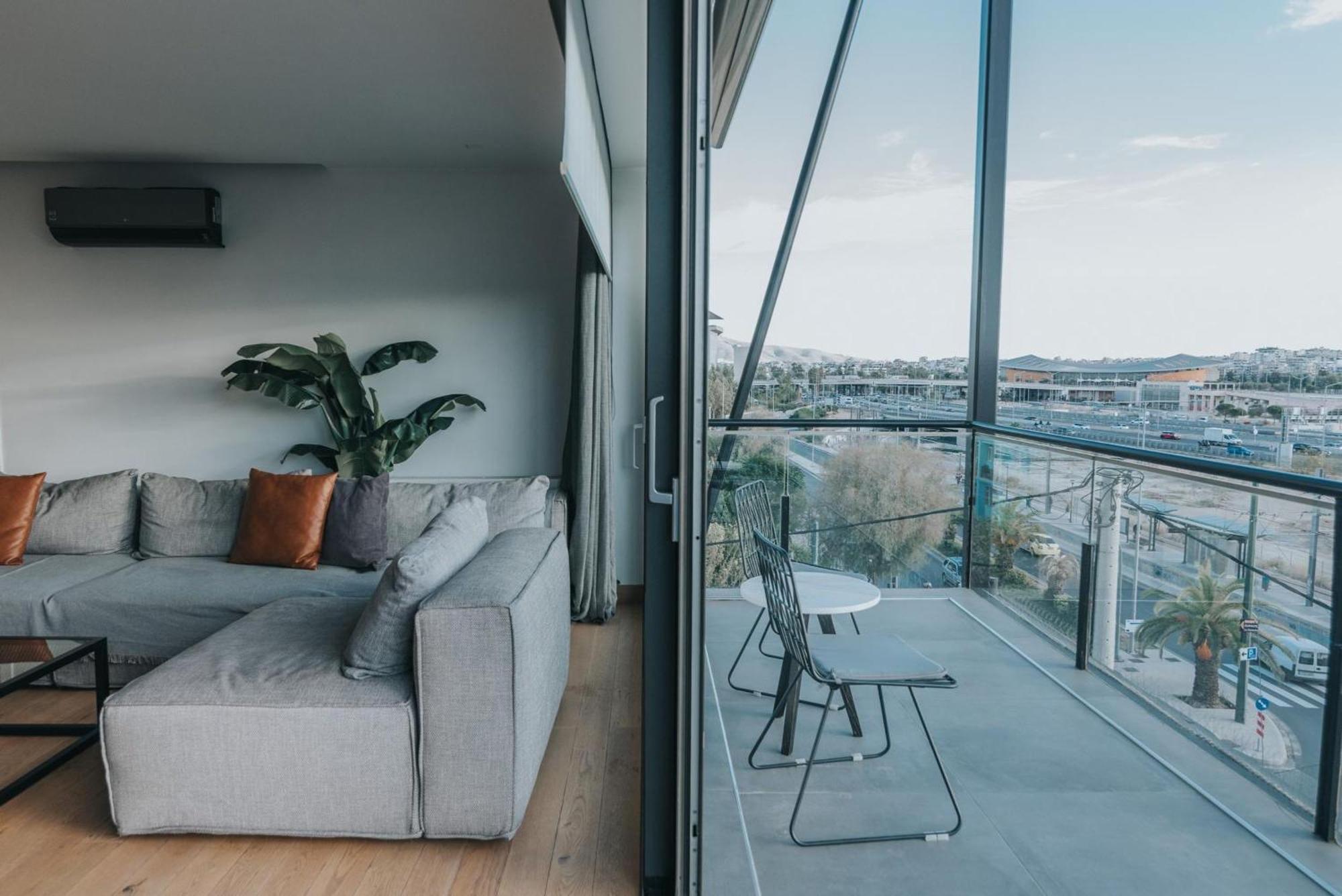 Earth Boutique Apartments Next To Stavros Niarchos Atenas Exterior foto